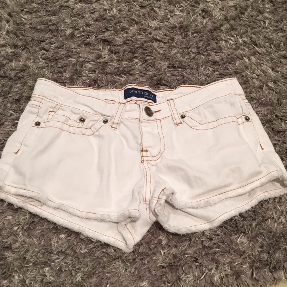 White Shorts